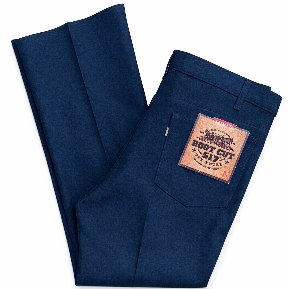 Vintage Levi’s 517 Tex Twill Bootcut Black Tab USA 1997 NWT